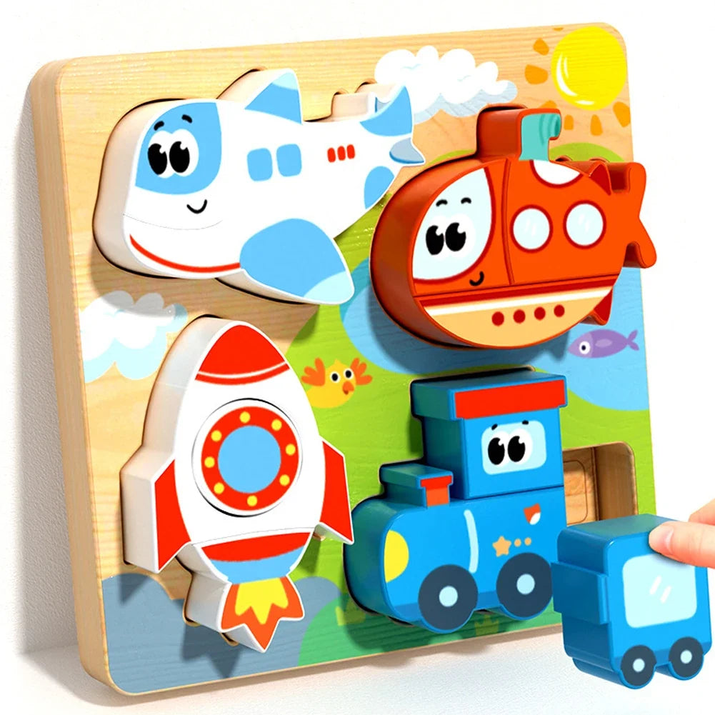 Wooden Jigsaw Puzzle for Kids