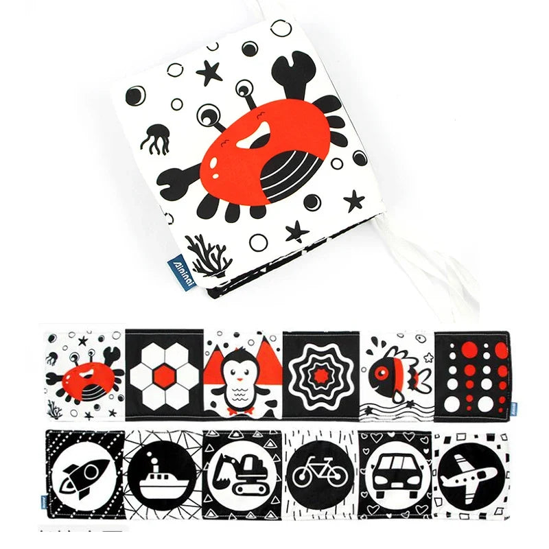 Sensory Cloth Book for Babies