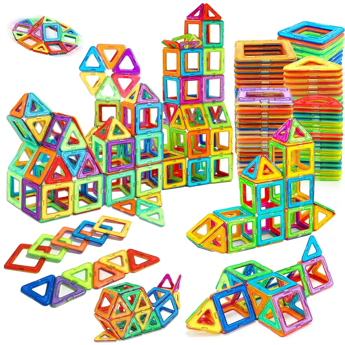 STEM Educational Magnetic Blocks Fun