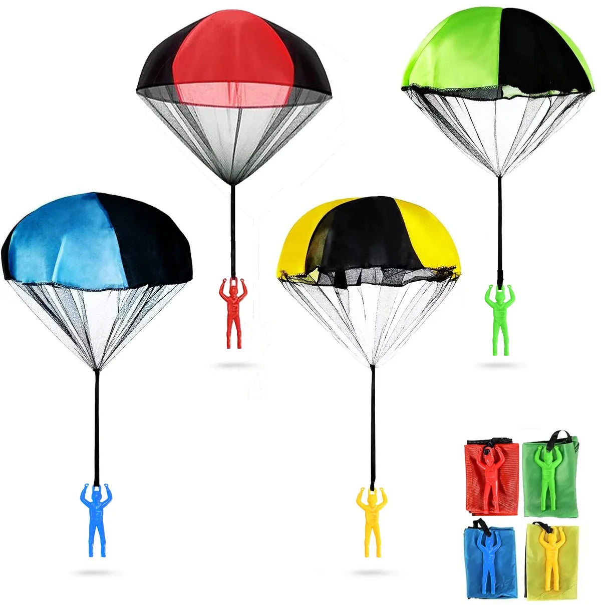 Kids Parachute with Figure