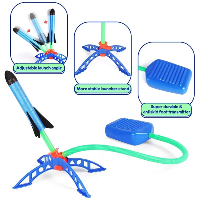 Kids' Air Pressure Rocket | Outdoor Area
