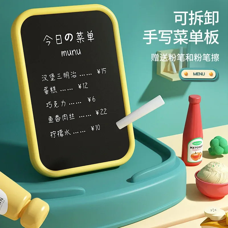 Kids' Pretend Play Kitchen Set – Utensils for Play and Imagination