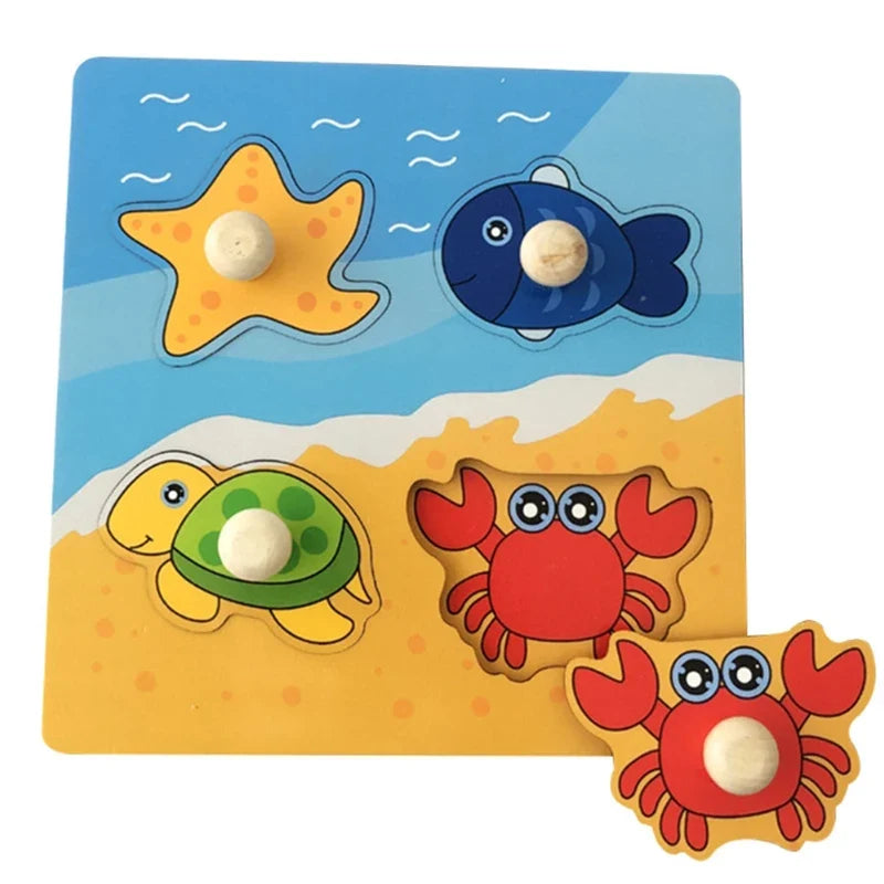 Wooden Jigsaw Puzzle for Kids
