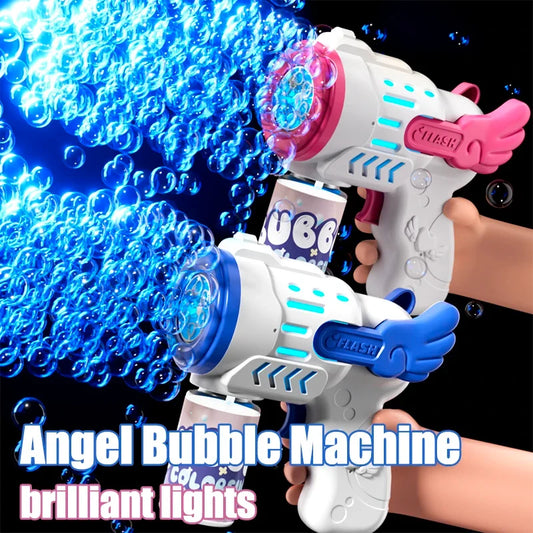 Automatic Rocket-Shaped Bubble Blower