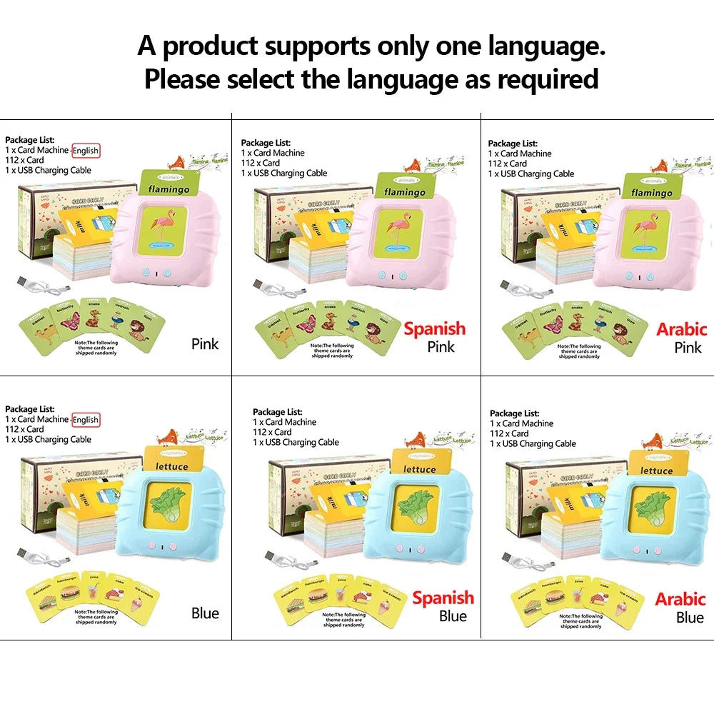 Talking English Flash Cards