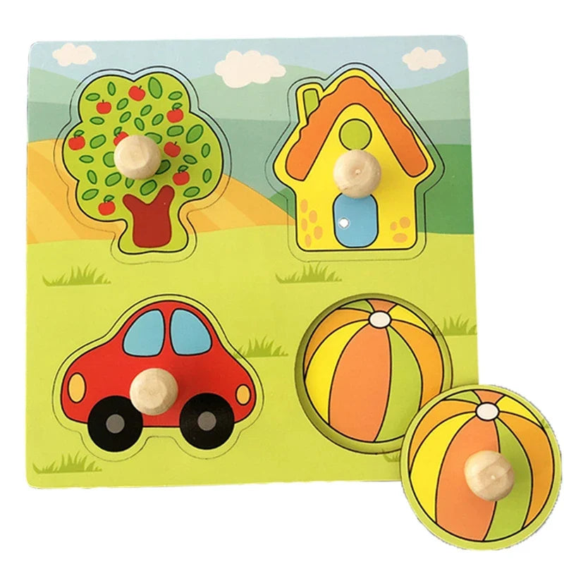 Wooden Jigsaw Puzzle for Kids