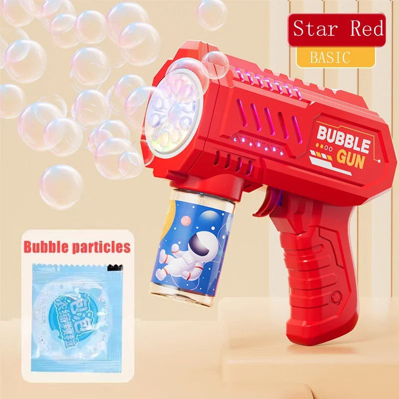 Automatic Rocket-Shaped Bubble Blower
