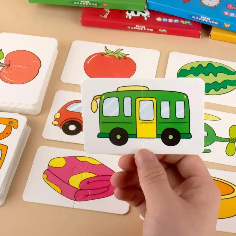 Educational Card Matching Game for Child Development