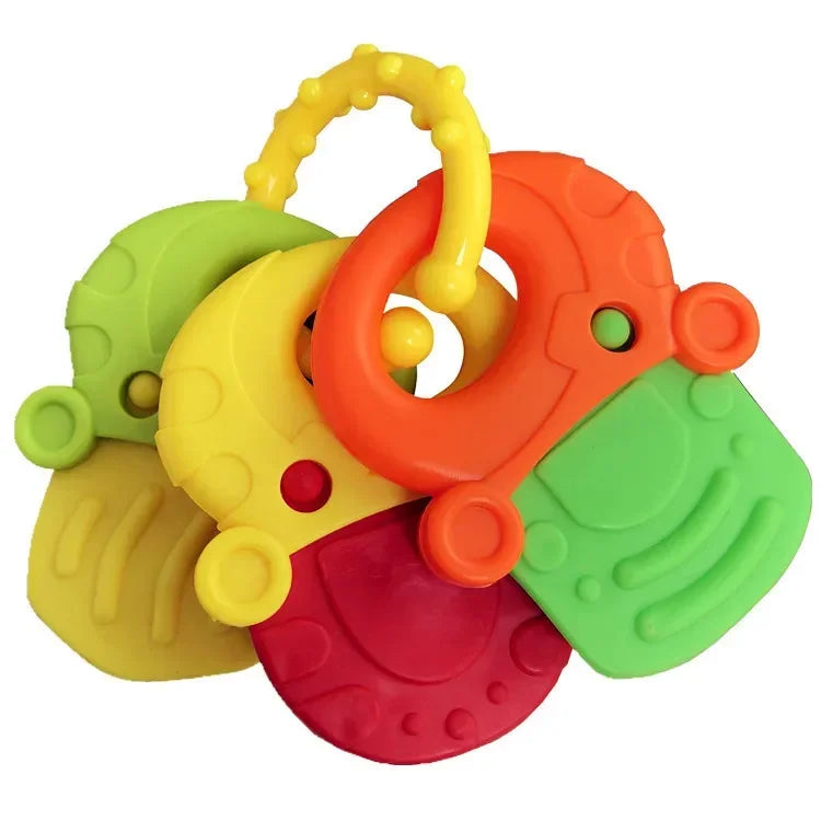 Fruit-Shaped Silicone Baby Teether