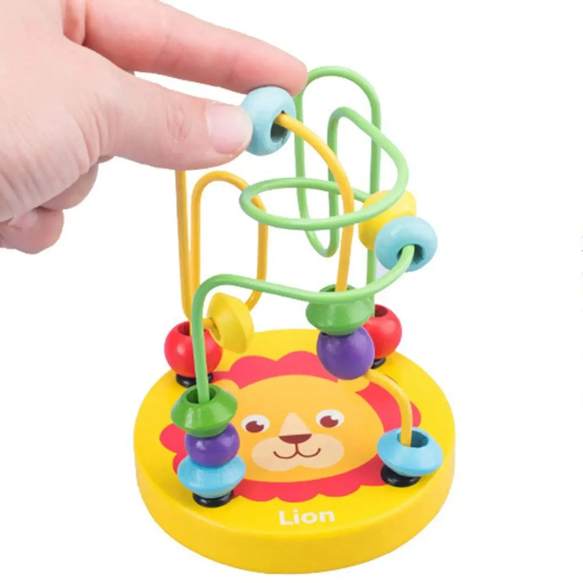 Wooden Bead Roller Coaster