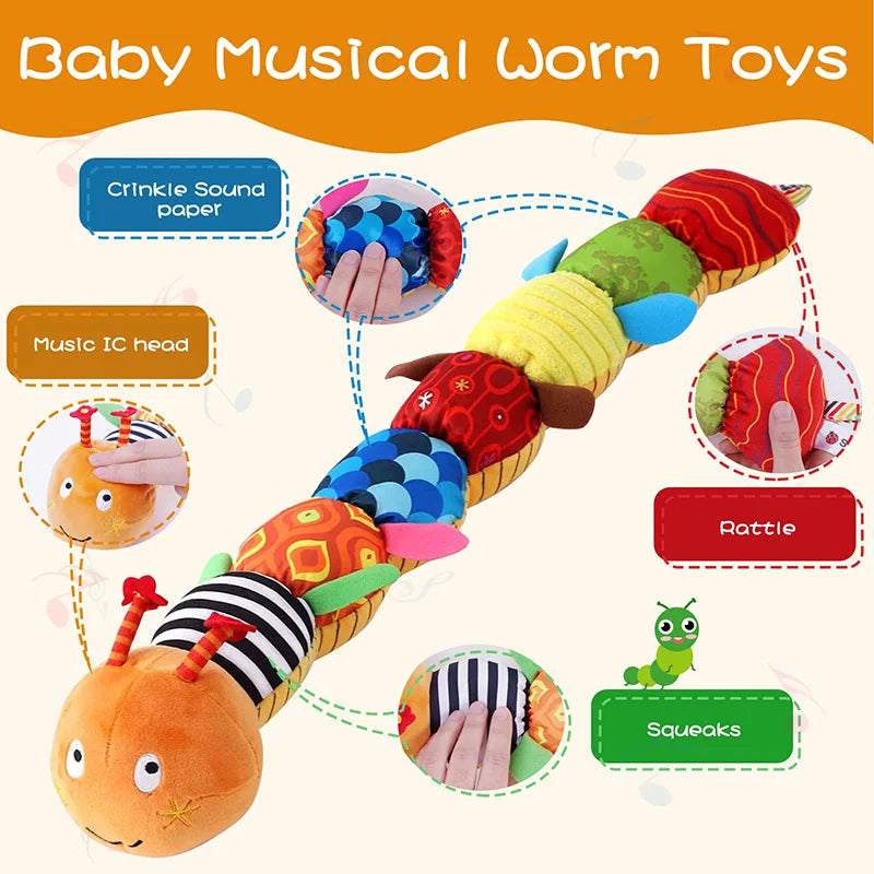 Musical Plush Caterpillar
