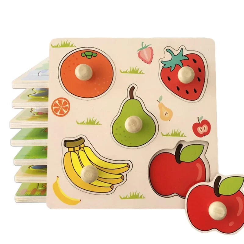 Wooden Jigsaw Puzzle for Kids