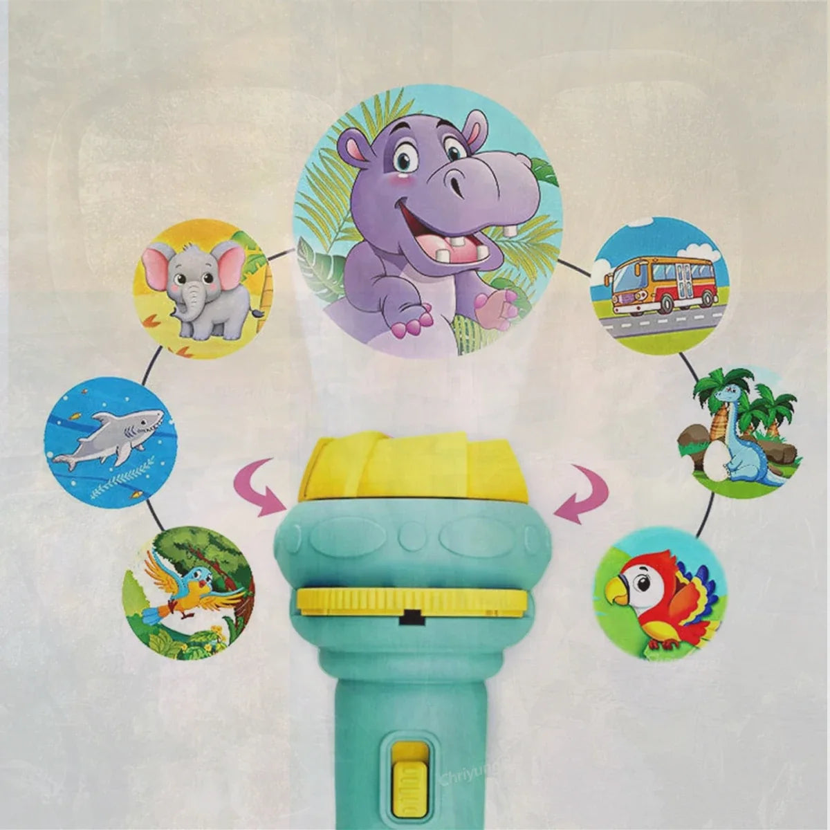 Kids' Projector with Image Discs