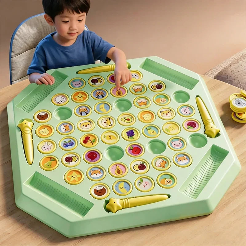 Animal and Fruit Memory Game