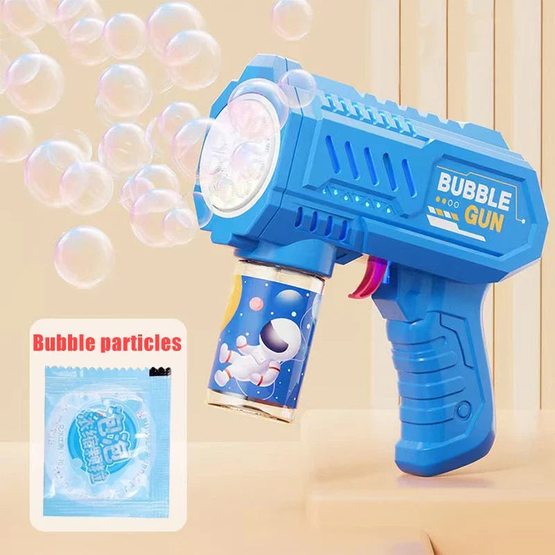 Automatic Rocket-Shaped Bubble Blower