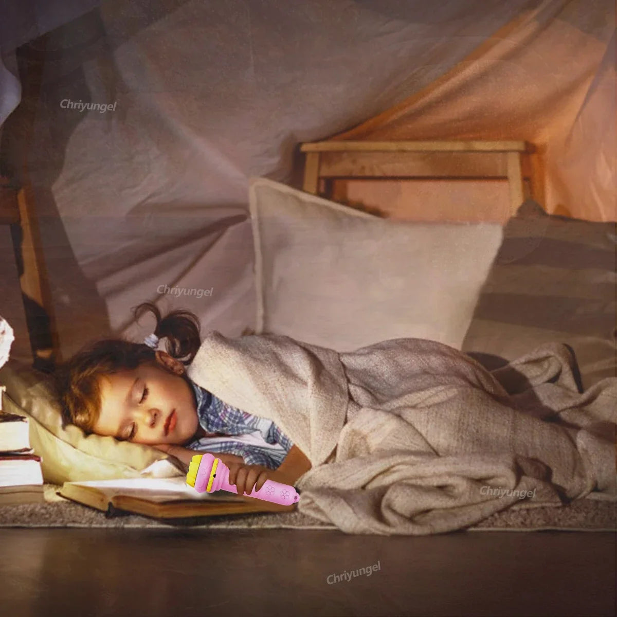 Kids' Projector with Image Discs
