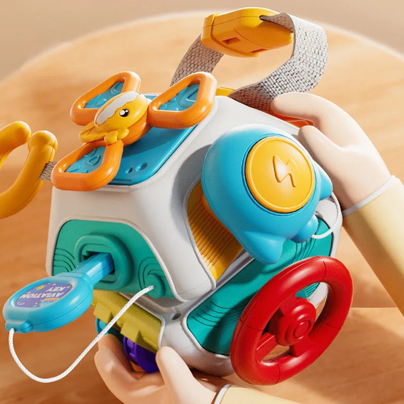 Montessori 10-in-1 Sensory Board