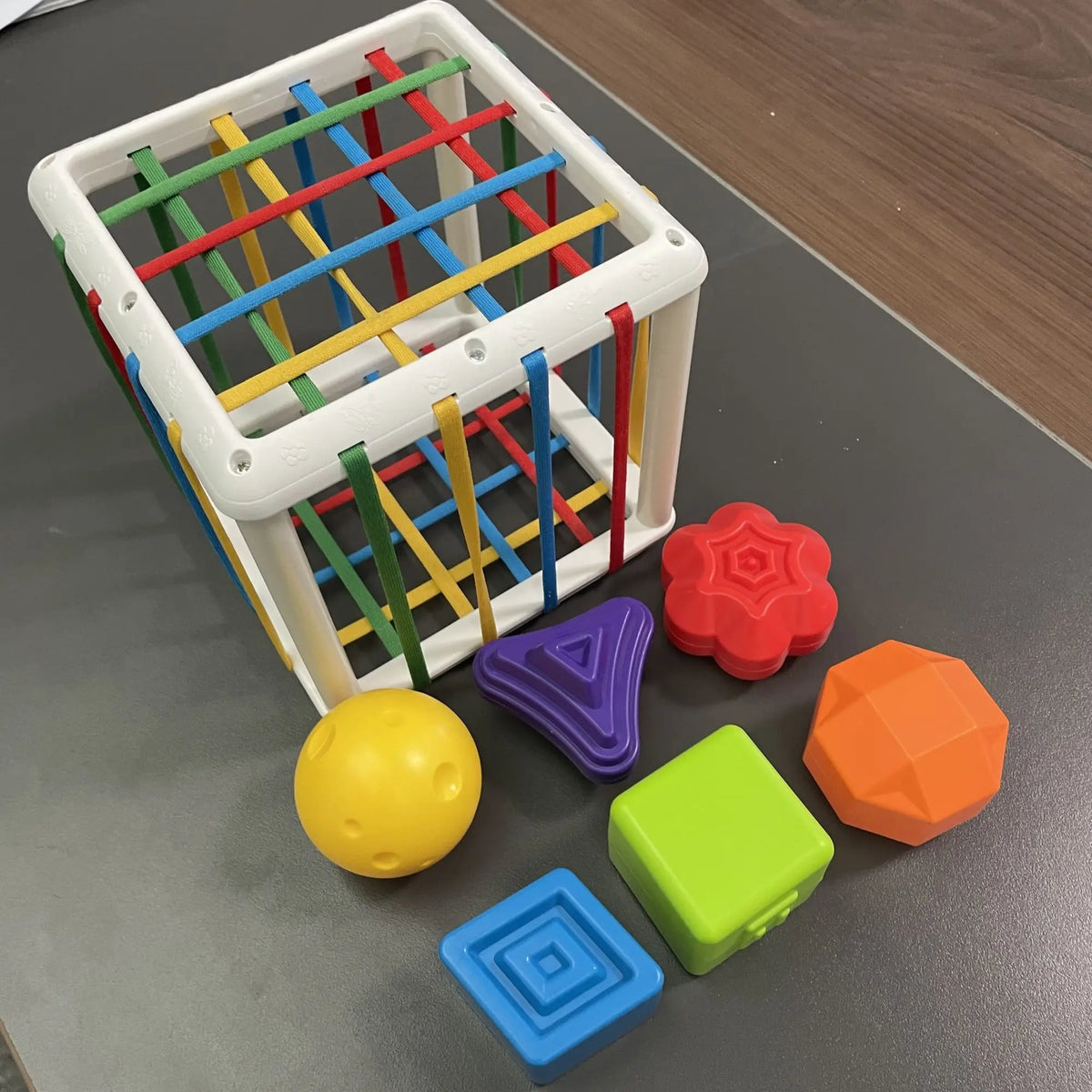 Brinquedo Sensorial Montessori Arco Íris