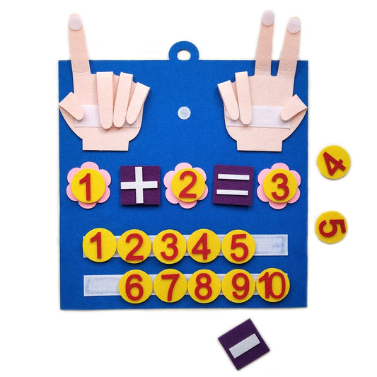 Montessori Felt Math Game