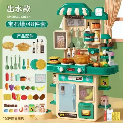 Kids' Pretend Play Kitchen Set – Utensils for Play and Imagination