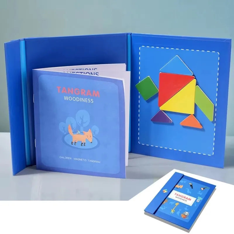 3D Magnetic Tangram Puzzle
