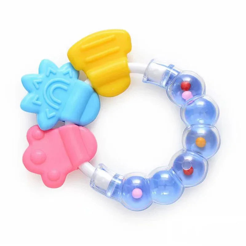 Fruit-Shaped Silicone Baby Teether