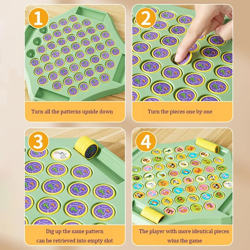Animal and Fruit Memory Game