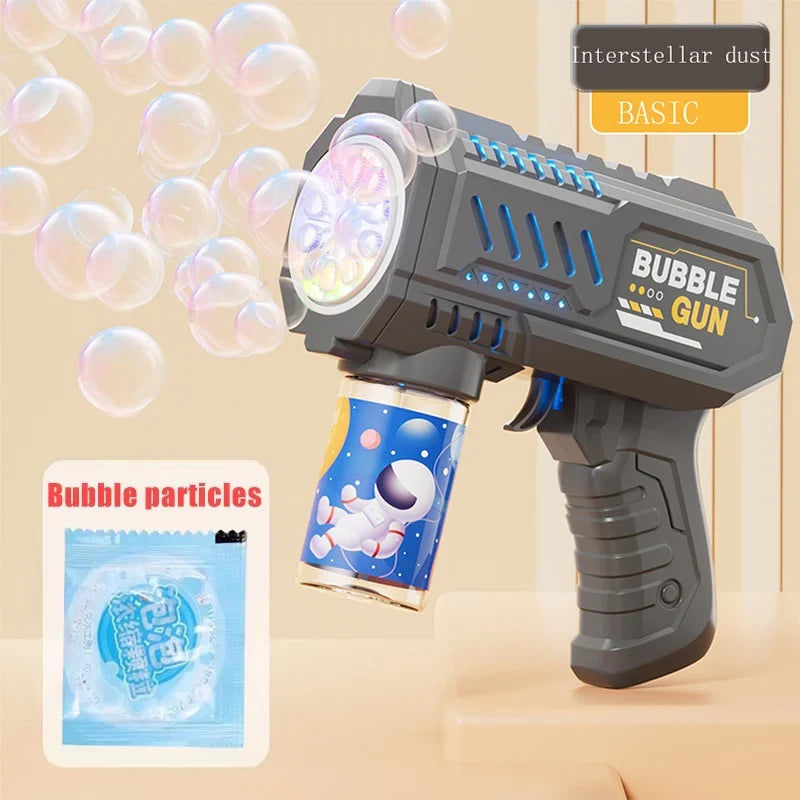Automatic Rocket-Shaped Bubble Blower