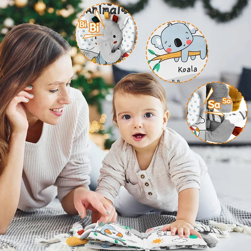 Sensory Cloth Book for Babies