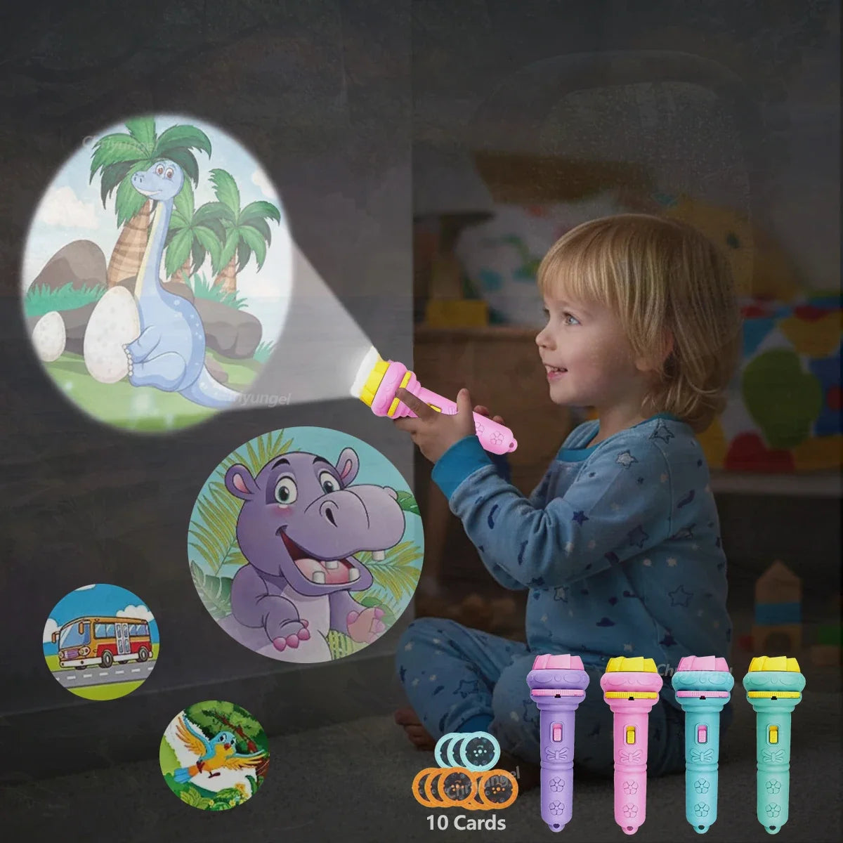 Kids' Projector with Image Discs