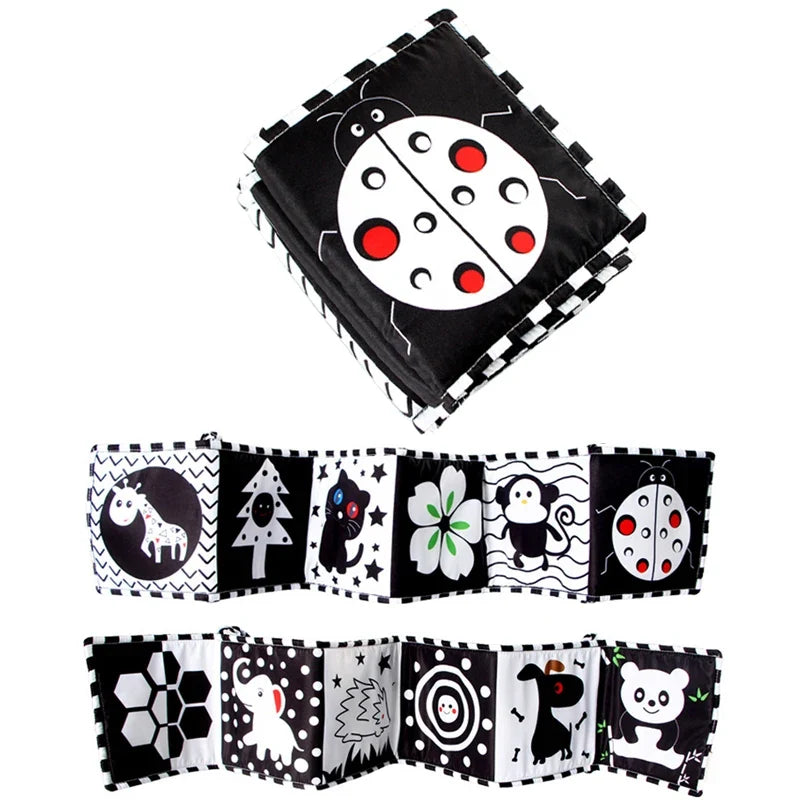 Sensory Cloth Book for Babies