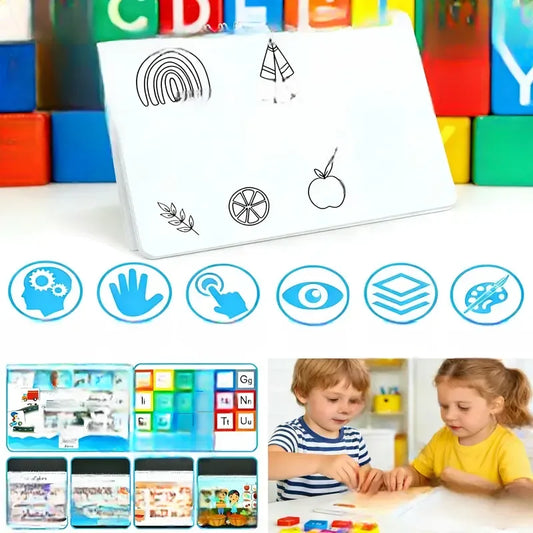 "Children's Activity Manual", Montessori brinquedo infantil