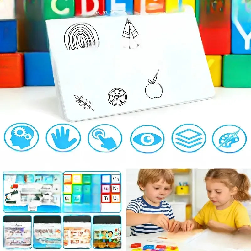 "Children's Activity Manual", Montessori brinquedo infantil