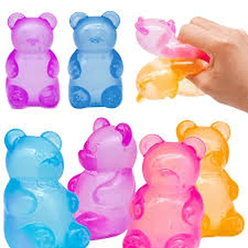 1/4 counts Gummy Bear - Sensory Fidget T brinquedo infantil