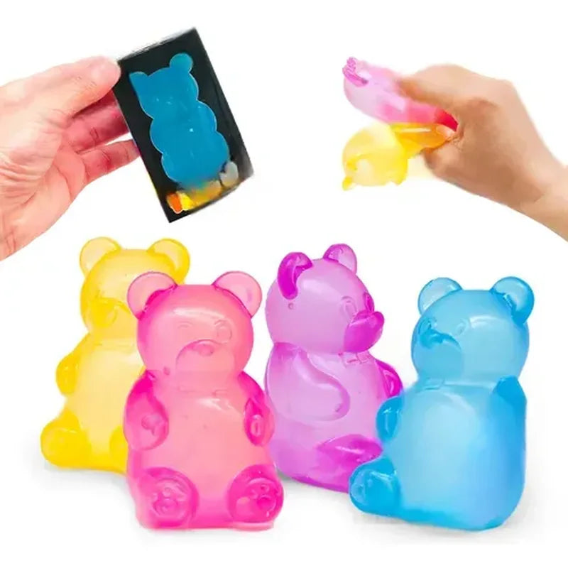 1/4 counts Gummy Bear - Sensory Fidget T brinquedo infantil