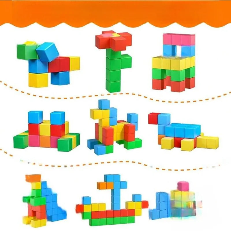 Geomag MagiCube 24-pc Magnetic Blocks Se brinquedo infantil