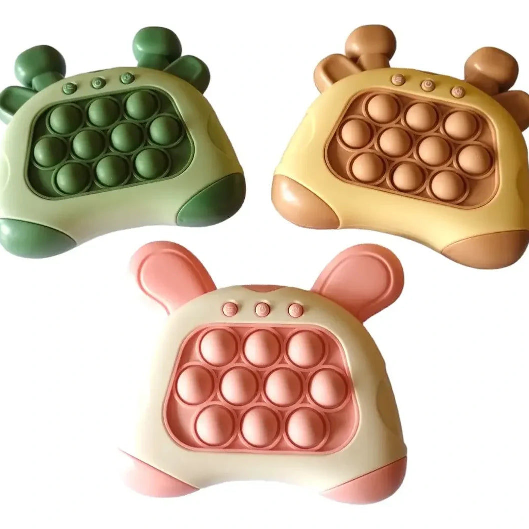 Pop Safari pop it eletrônico brinquedo anti stress criança brincando