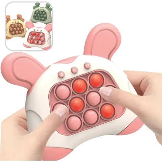 Pop Safari pop it eletrônico brinquedo anti stress criança brincando